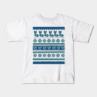 aLiveShow Holiday sweater Kids T-Shirt